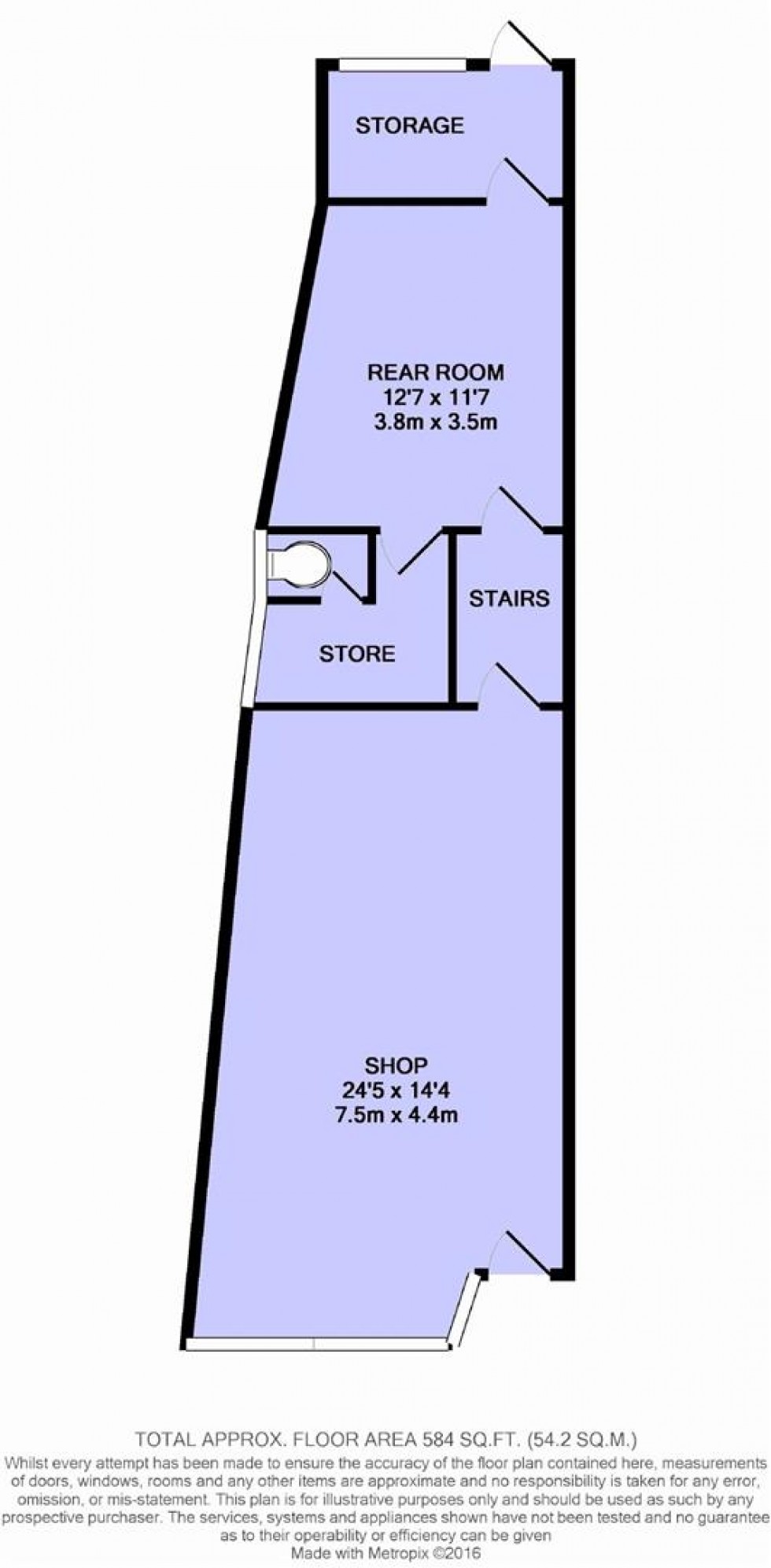 Floorplan for High Street, Hanham, Bristol