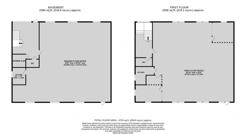 Floorplan for Quays Office Park, Conference Avenue, Portishead
