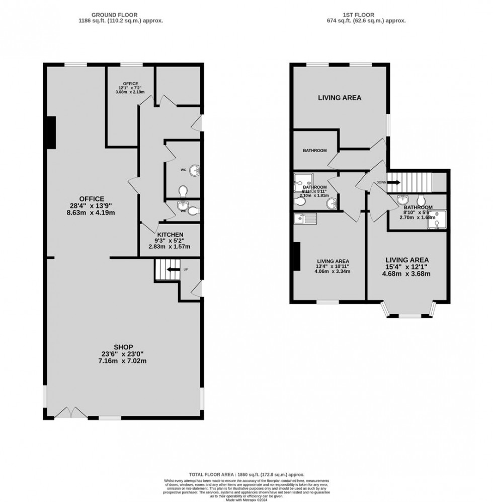 Floorplan for Station Road, Yate, Bristol