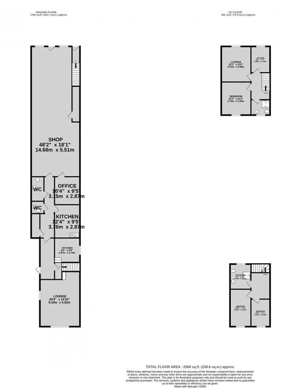 Floorplan for Badminton Road, Downend, Bristol