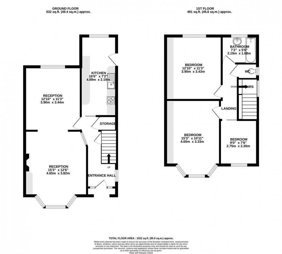 Floorplan for Wellington Hill West | Henleaze