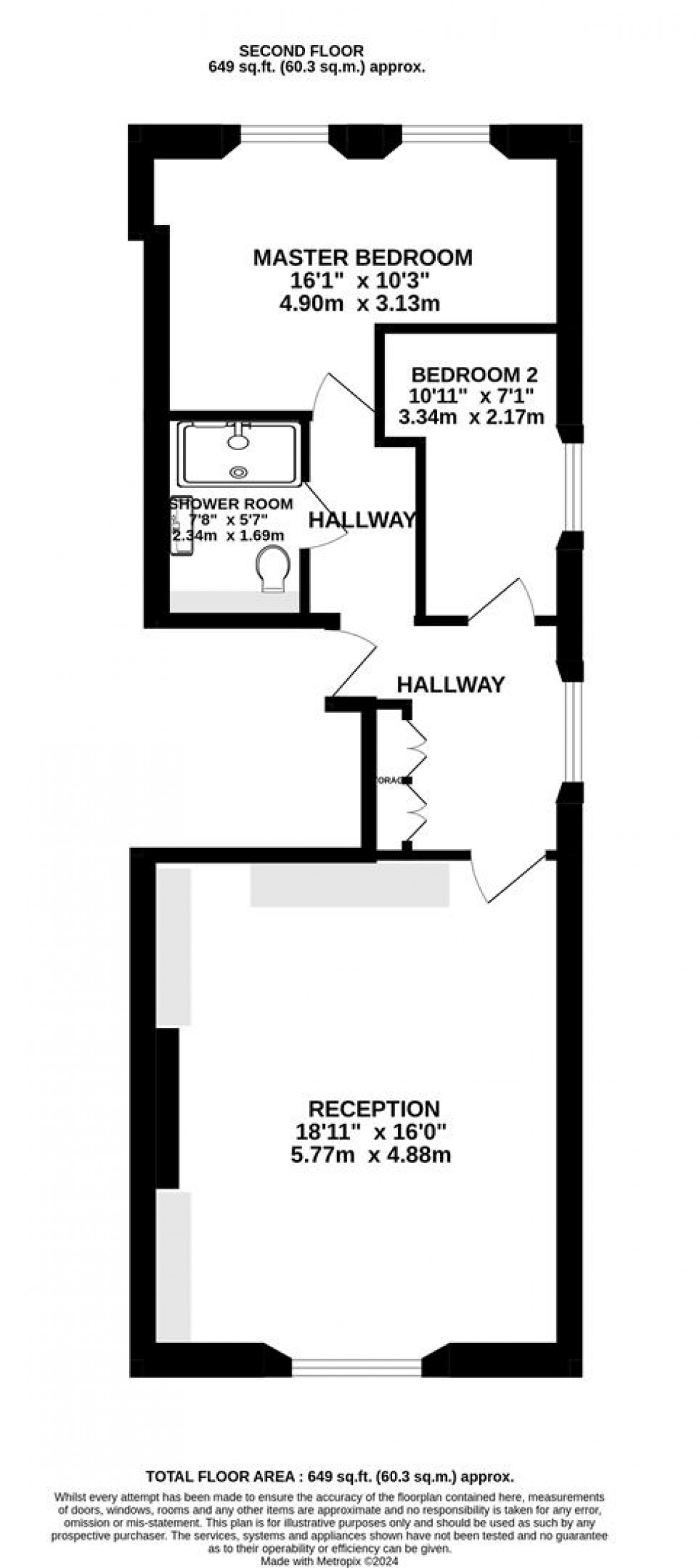 Floorplan for Clifton Park Road | Clifton