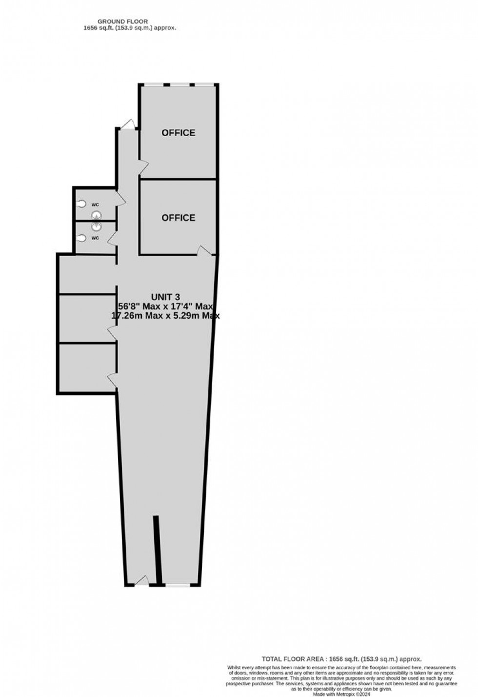 Floorplan for Lockleaze Road, Horfield, Bristol