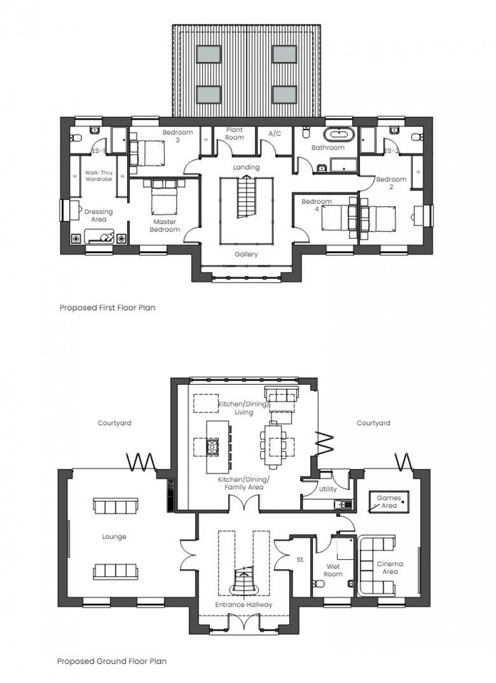 Floorplan for BUILDING PLOT - Berwick Farm, Berwick Lane, Hallen