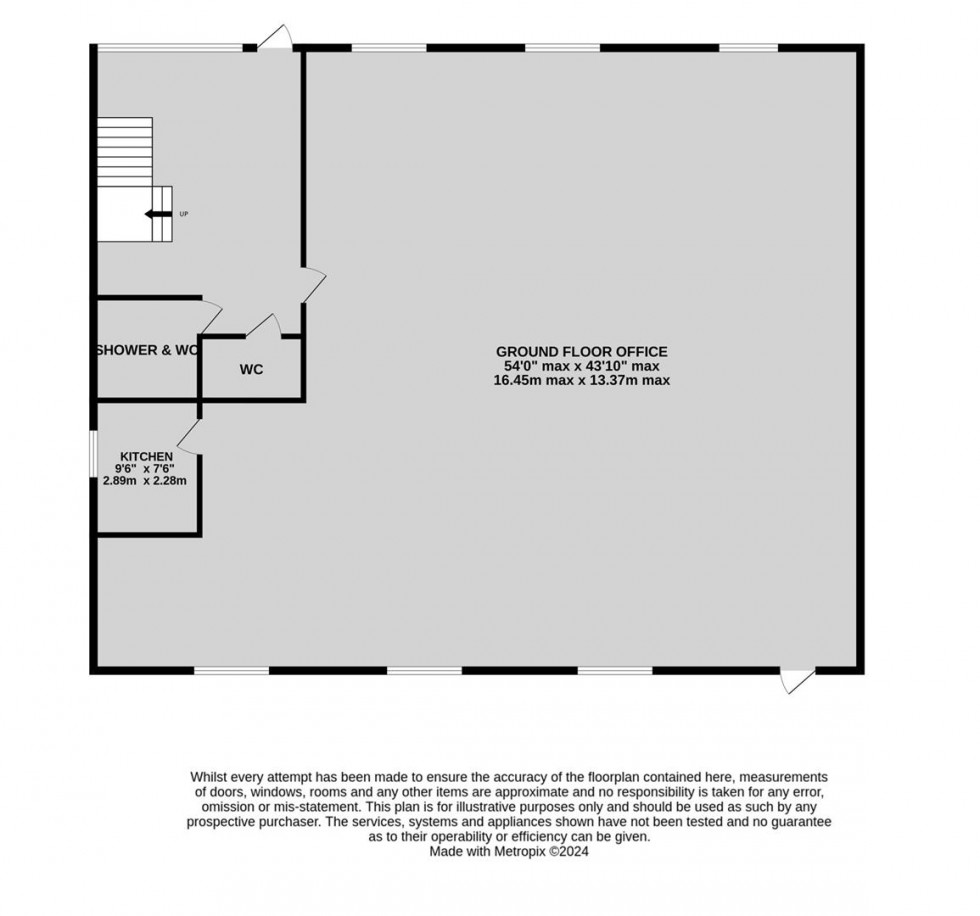 Floorplan for Quays Office Park, Conference Avenue, Portishead