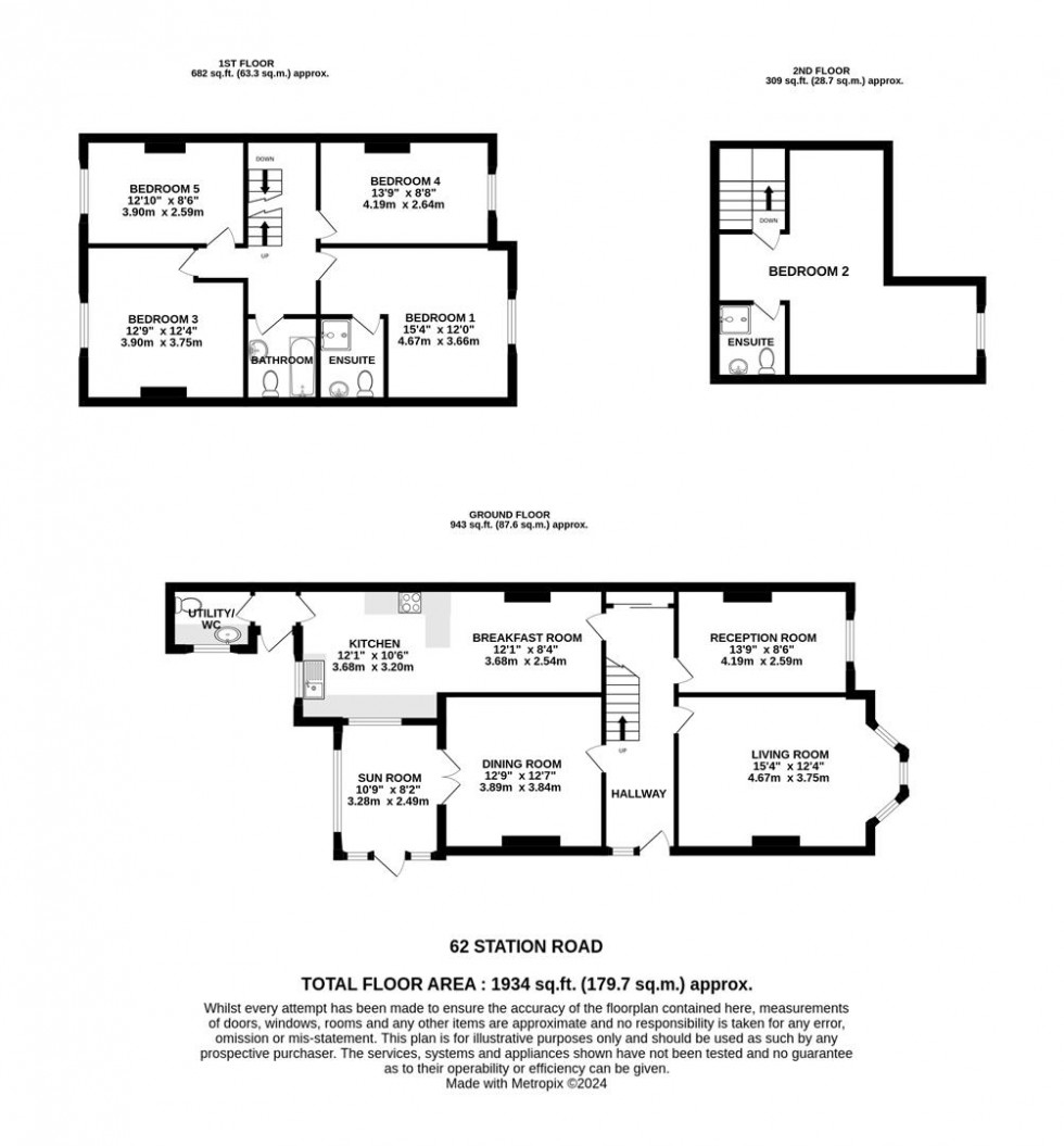 Floorplan for Station Road, Yate, Bristol