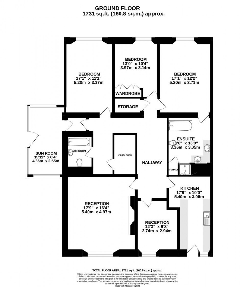 Floorplan for Chatford House | Clifton