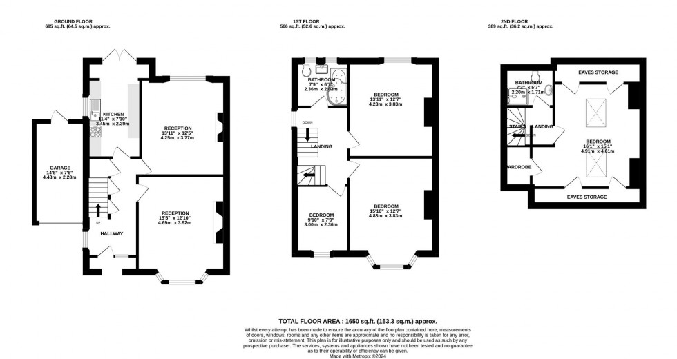 Floorplan for Harcourt Road | Redland