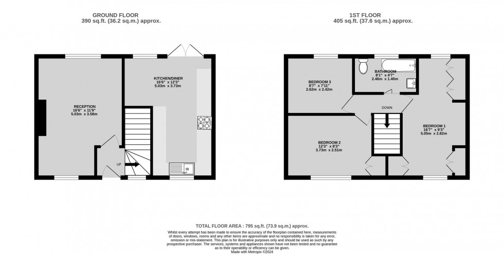 Floorplan for Uplands Road, Soundwell, Bristol