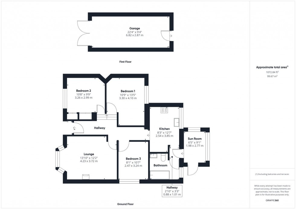 Floorplan for Downend Road, Downend, Bristol