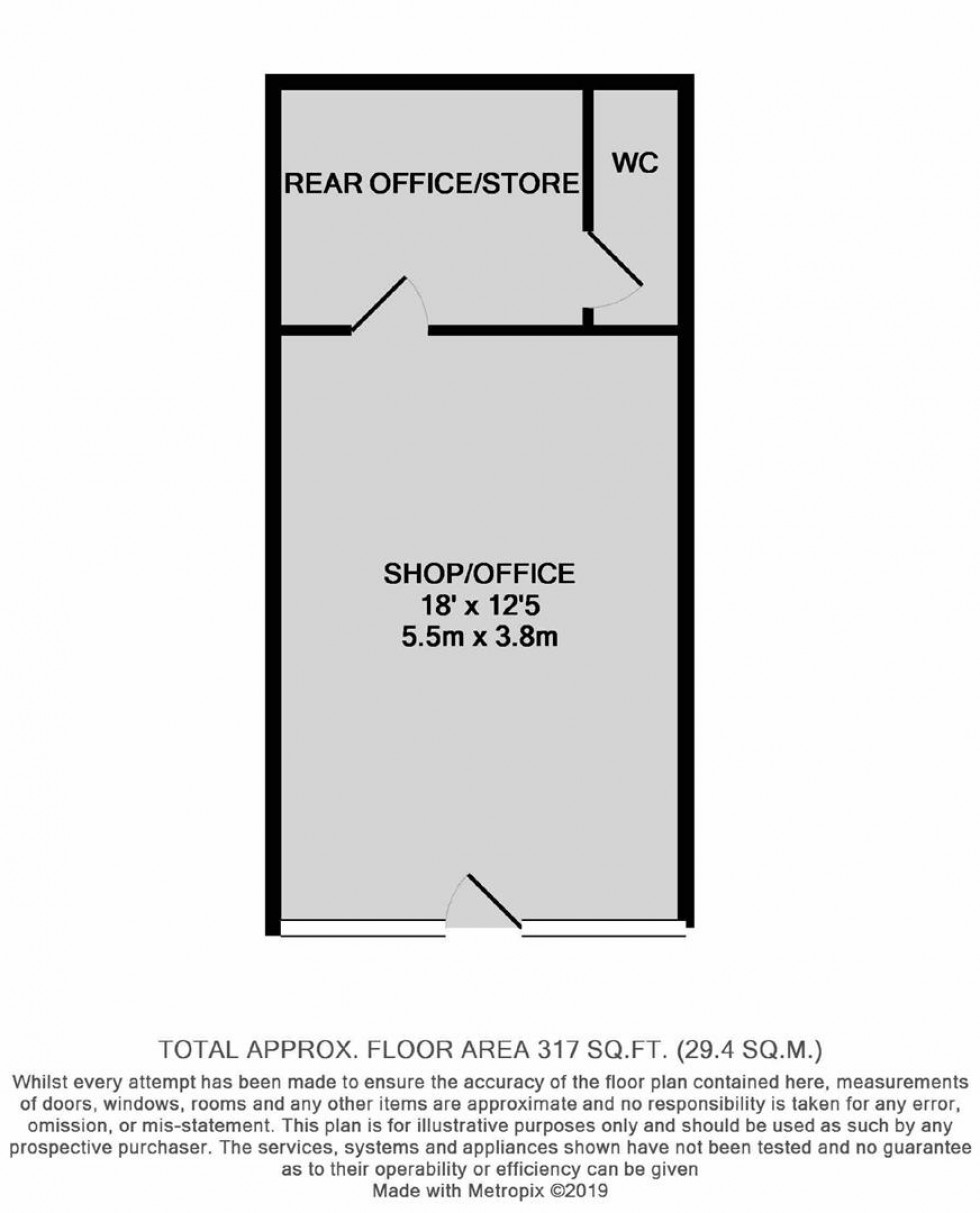 Floorplan for Redland, Bristol