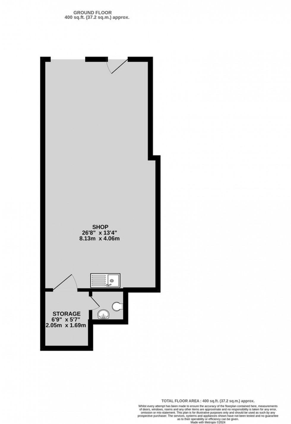 Floorplan for Sandy Park Road, Bristol