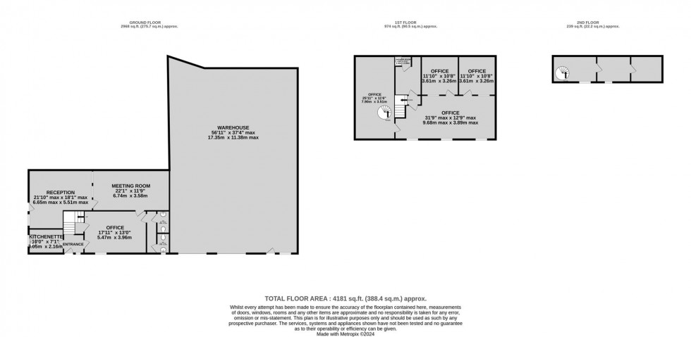 Floorplan for Circuit 32, Easton Road, Bristol