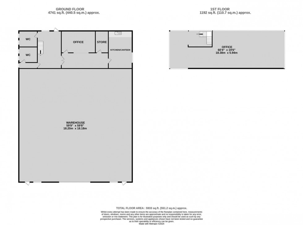 Floorplan for South Liberty Lane, Bristol