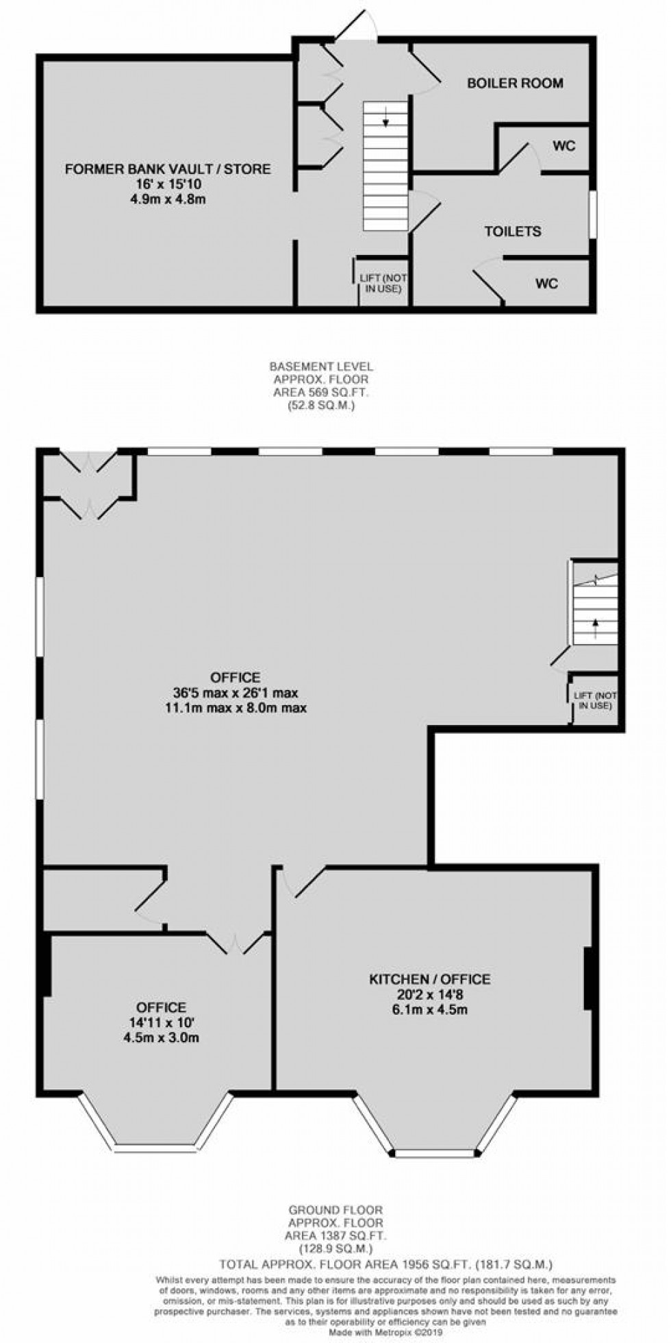 Floorplan for Hill Road, Clevedon