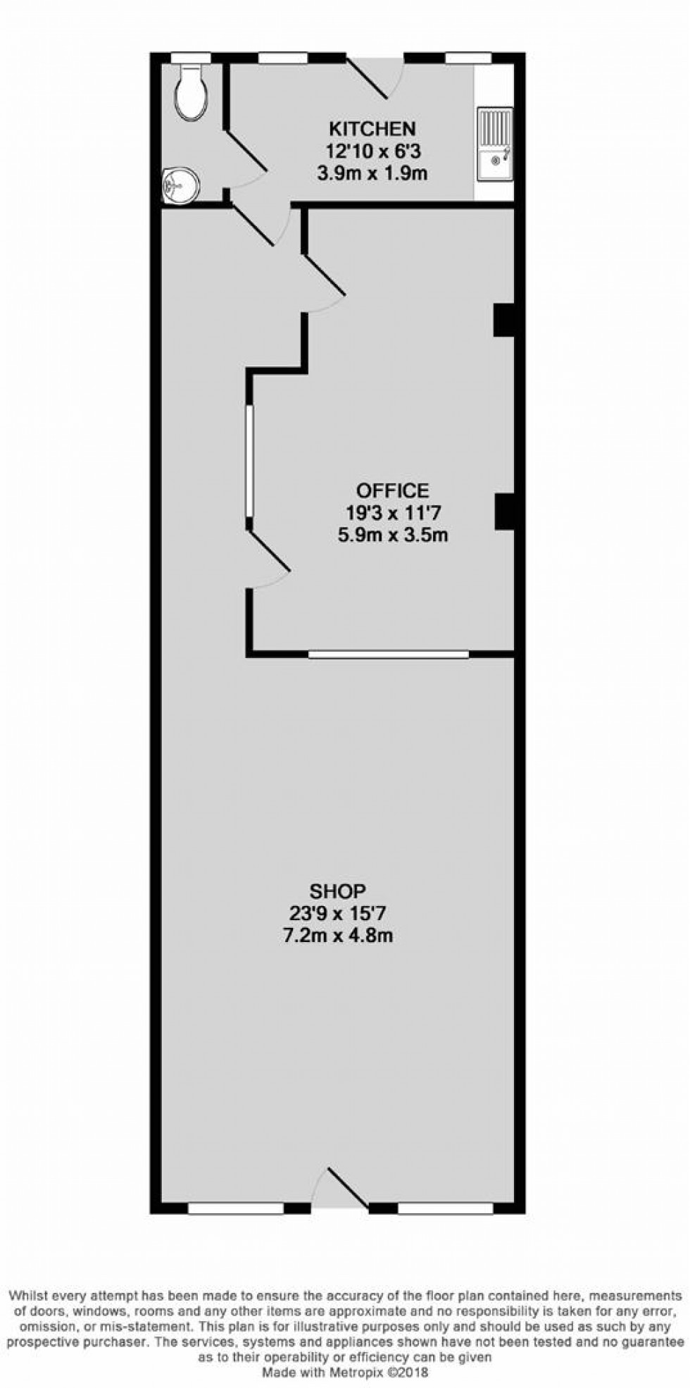 Floorplan for Fishponds