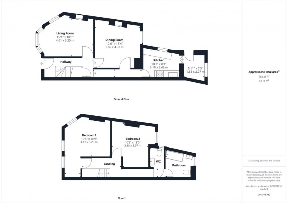 Floorplan for Neath Road, Whitehall, Bristol