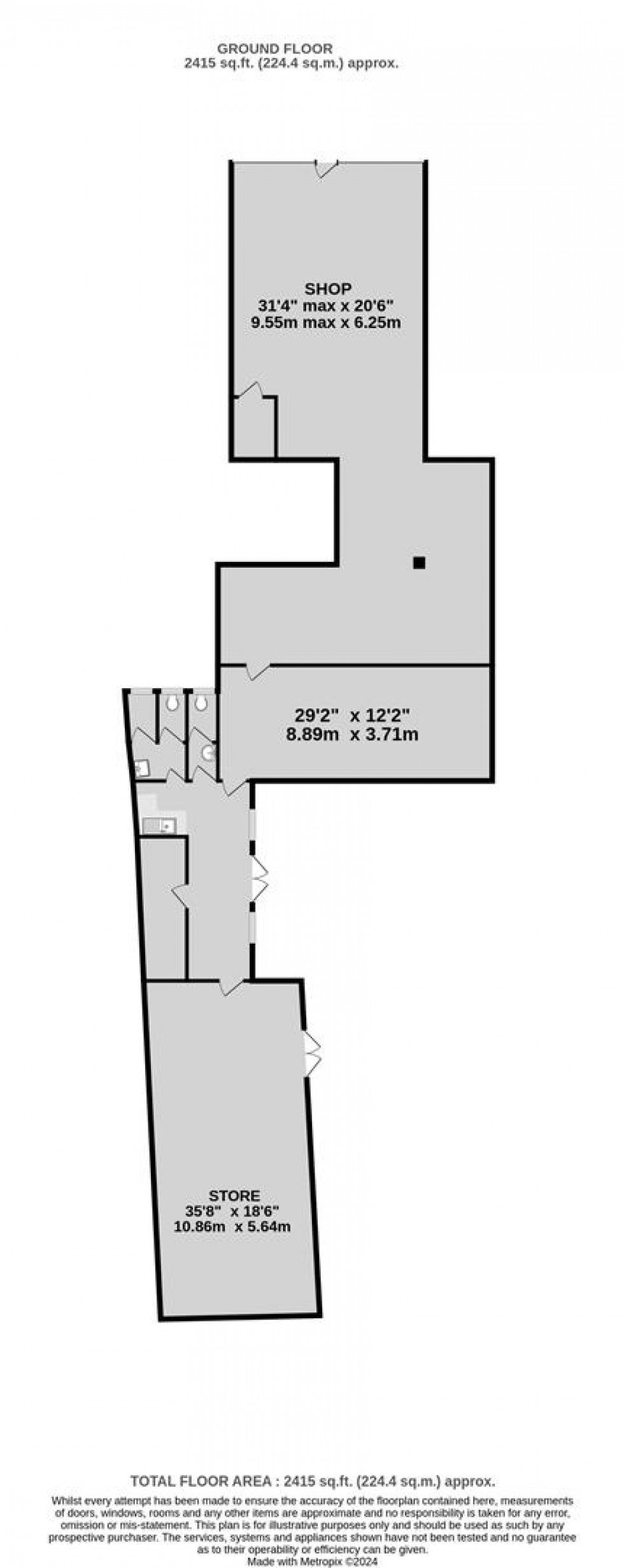 Floorplan for High Street, Portishead, Bristol