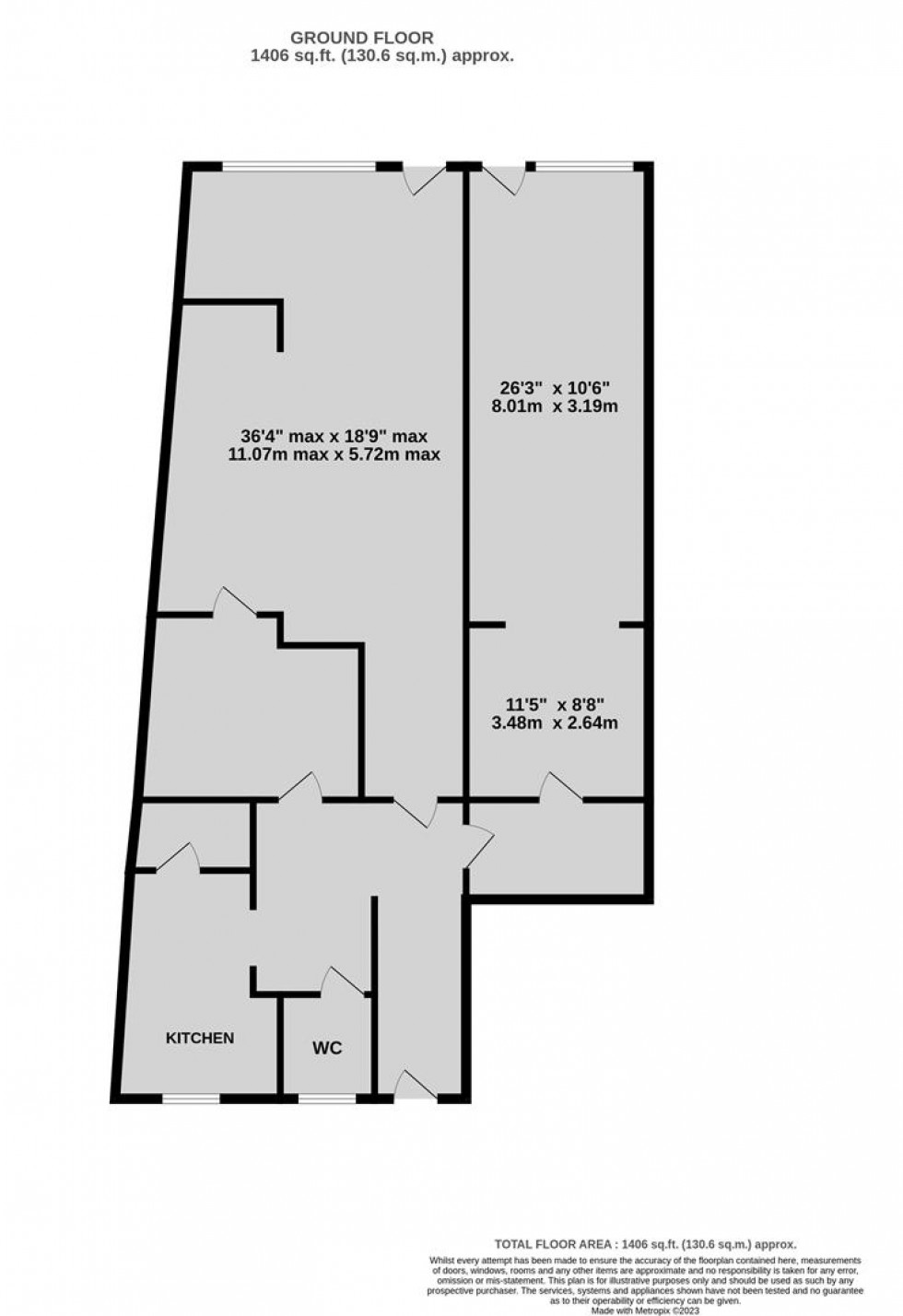 Floorplan for High Street, Staple Hill, Bristol