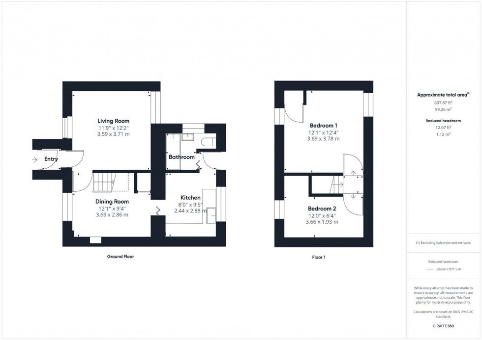 Floorplan for Morgans Buildings, Clapton In Gordano, Bristol