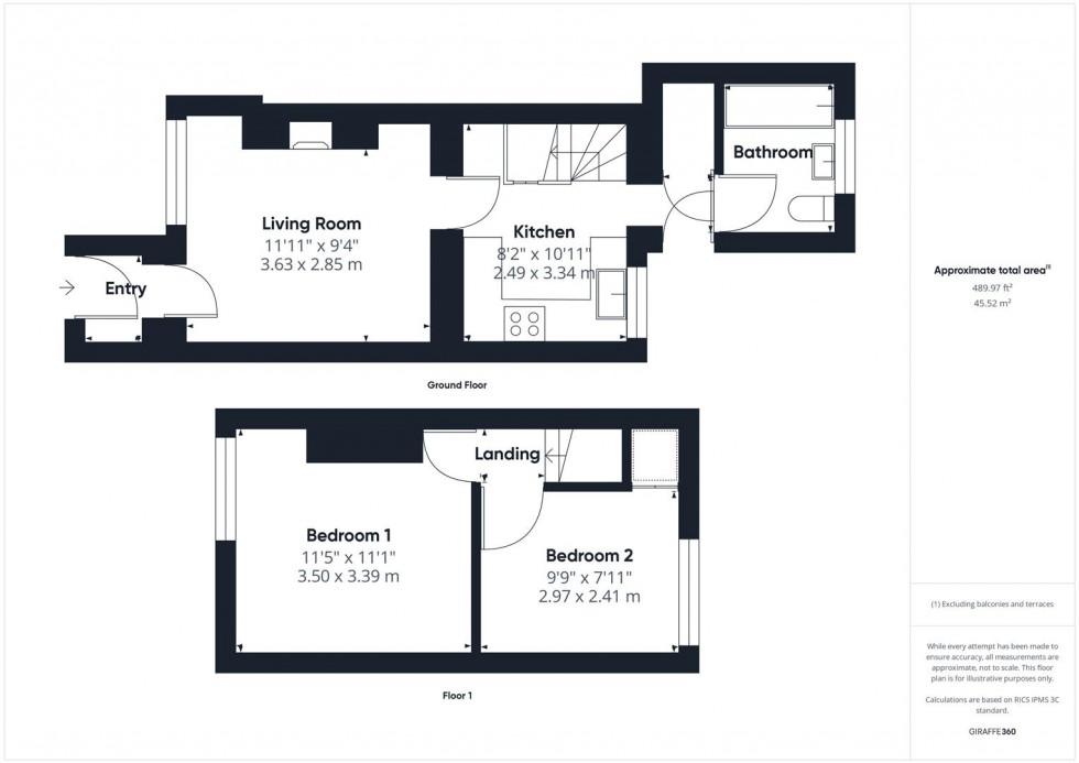 Floorplan for Morgans Buildings, Clapton In Gordano, Bristol