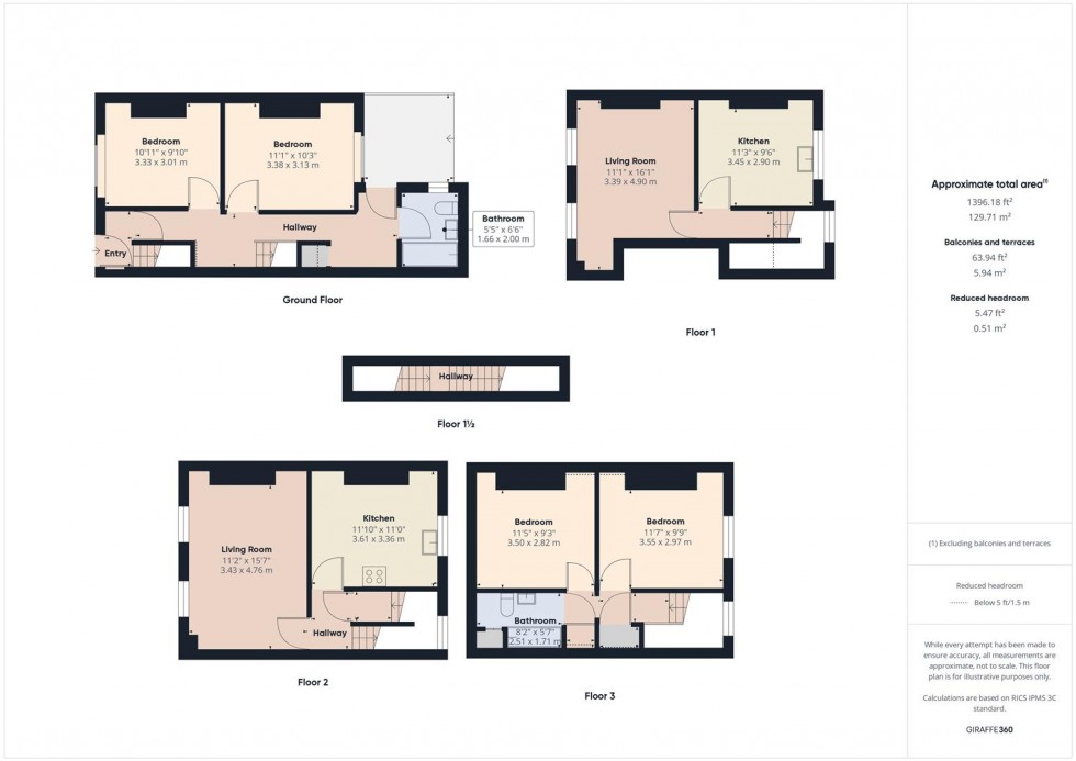 Floorplan for Albert Park, Montpelier, Bristol