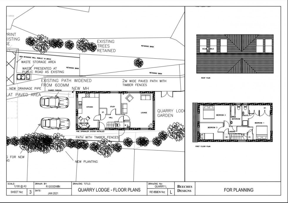 Floorplan for Quarry Lane, Kingsweston, Bristol