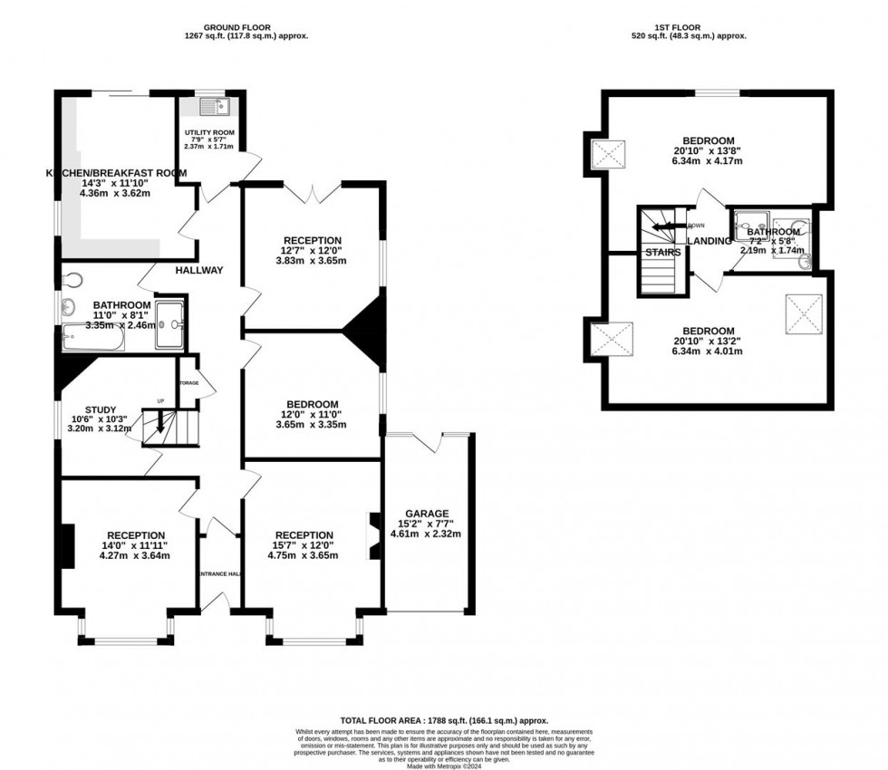 Floorplan for Park Grove | Henleaze