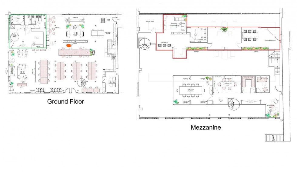 Floorplan for Paintworks, Arnos Vale, Bristol