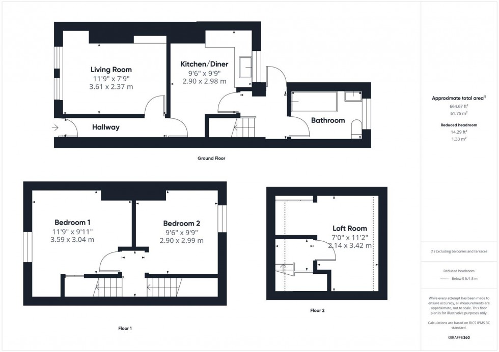 Floorplan for Richmond Terrace, Avonmouth, Bristol