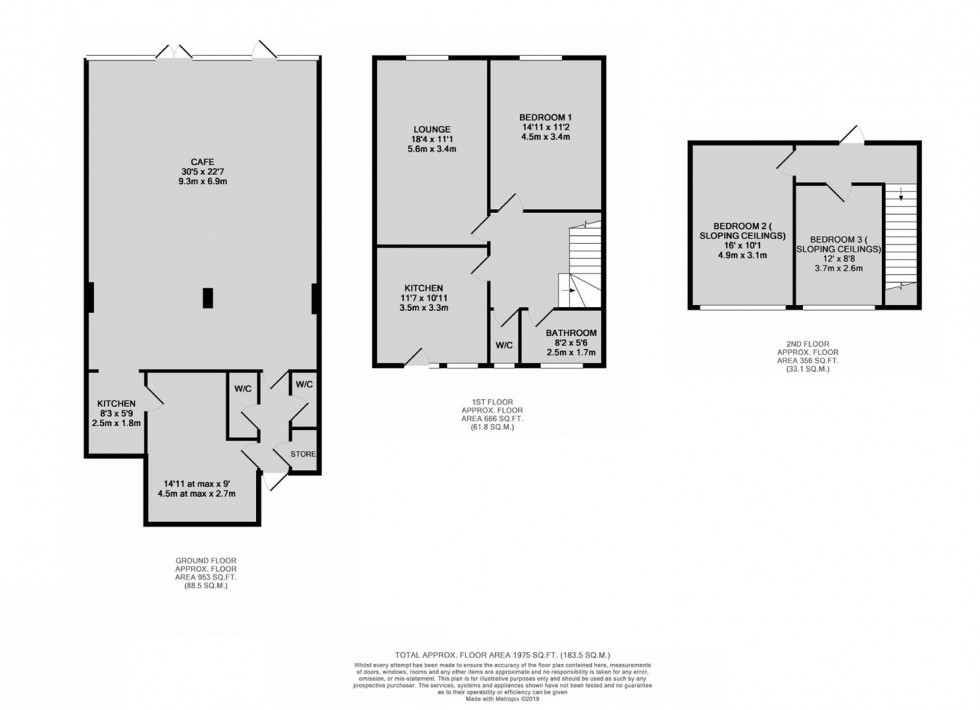 Floorplan for High Street, Shirehampton, Bristol