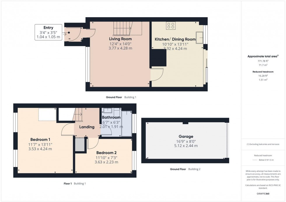 Floorplan for Rodborough, Yate, Bristol