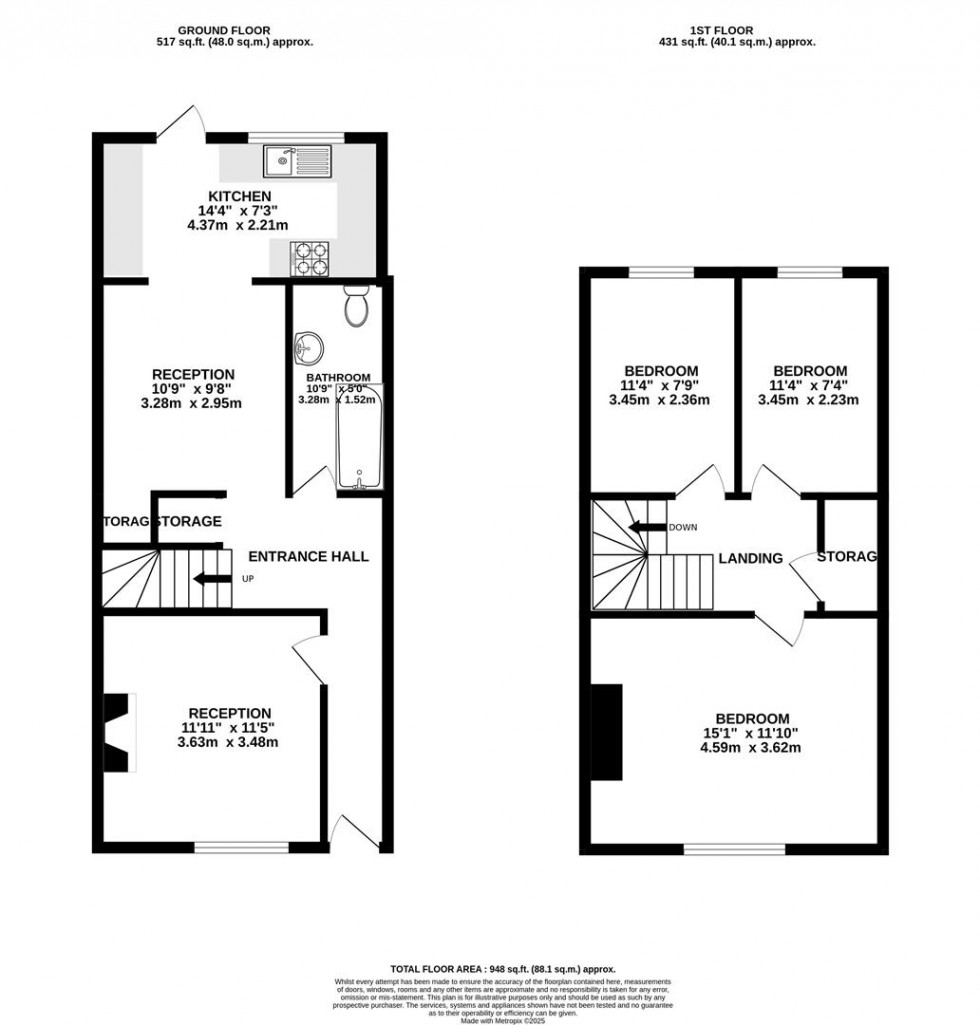 Floorplan for Melbourne Road | Bishopston