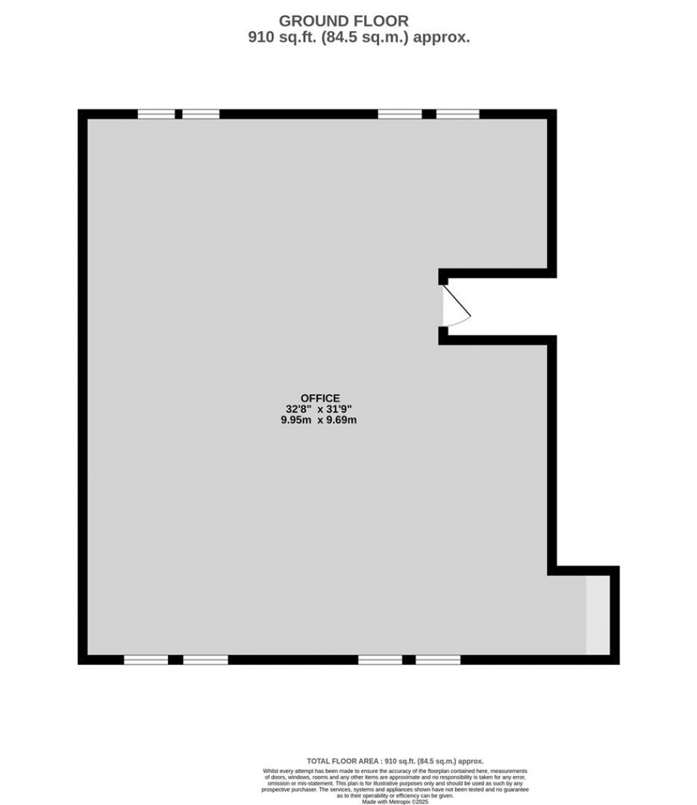 Floorplan for Woodlands, Bradley Stoke, Bristol