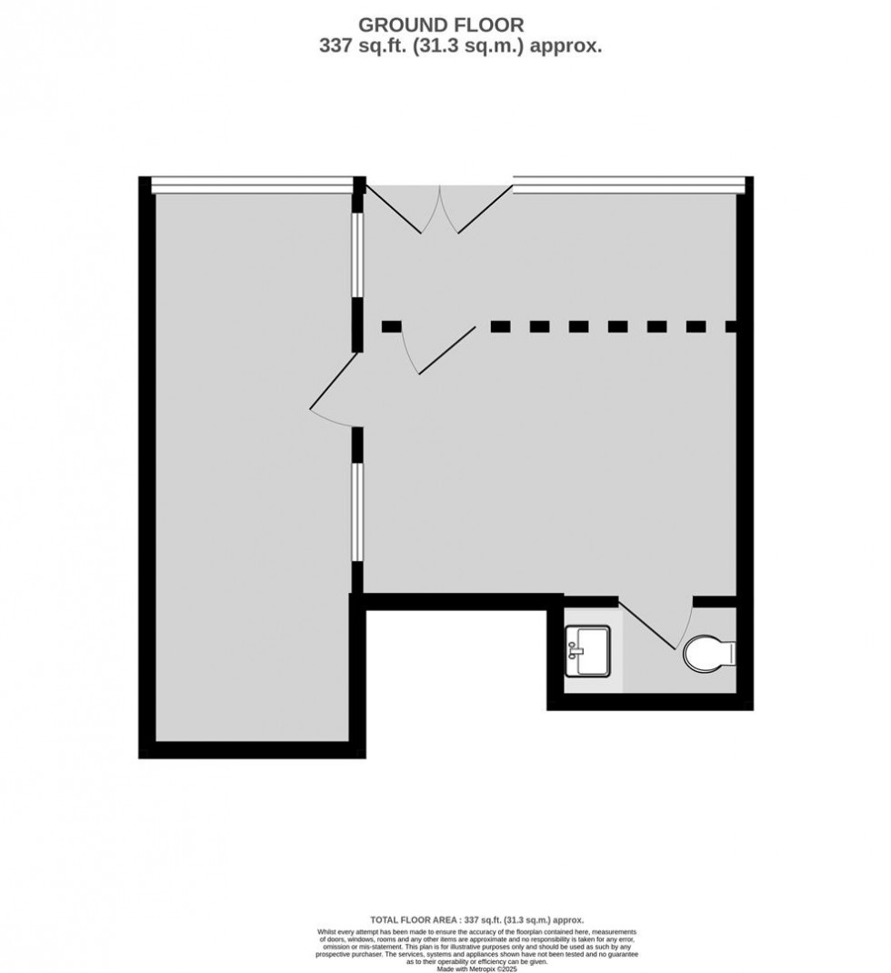 Floorplan for North Street, Bedminster