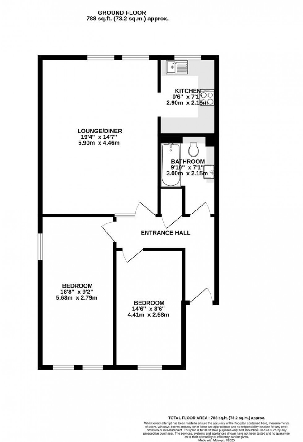 Floorplan for Alma Court | Clifton