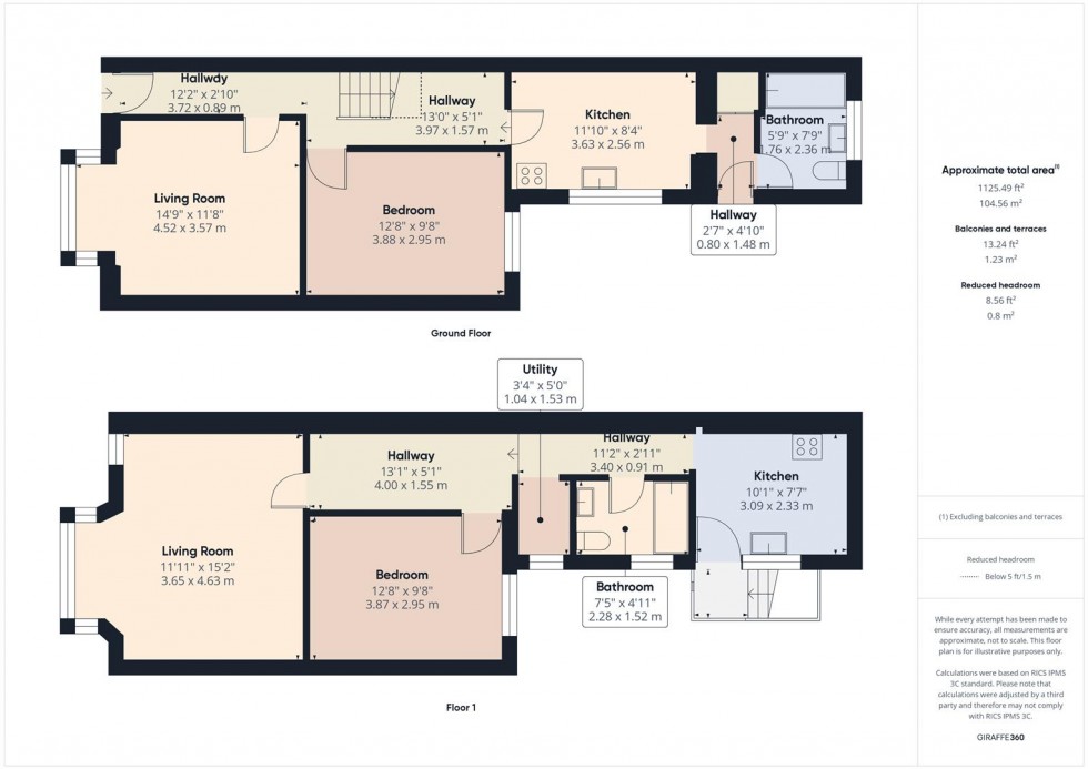 Floorplan for Kensington Road, St. George, Bristol