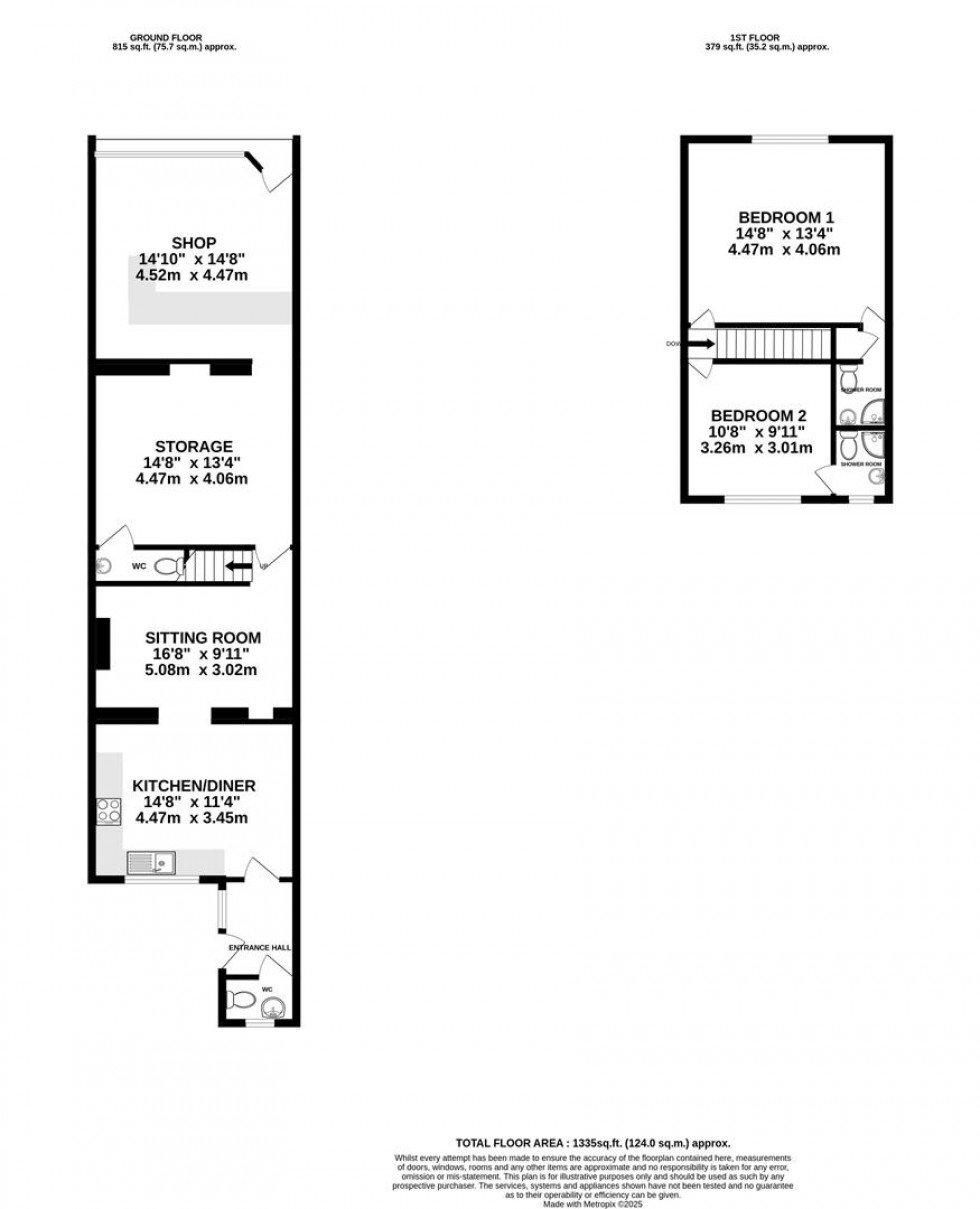 Floorplan for Regent Street, Kingswood, Bristol