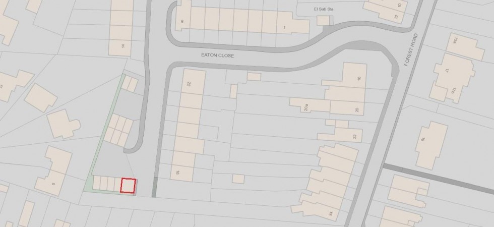 Floorplan for DOUBLE GARAGE - Eaton Close, Fishponds, Bristol