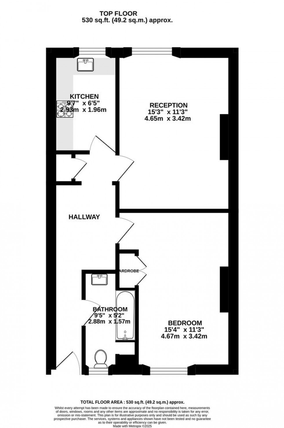 Floorplan for Meridian Place | Clifton