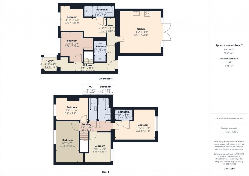 Floorplan for Easton Road, Pill, Bristol