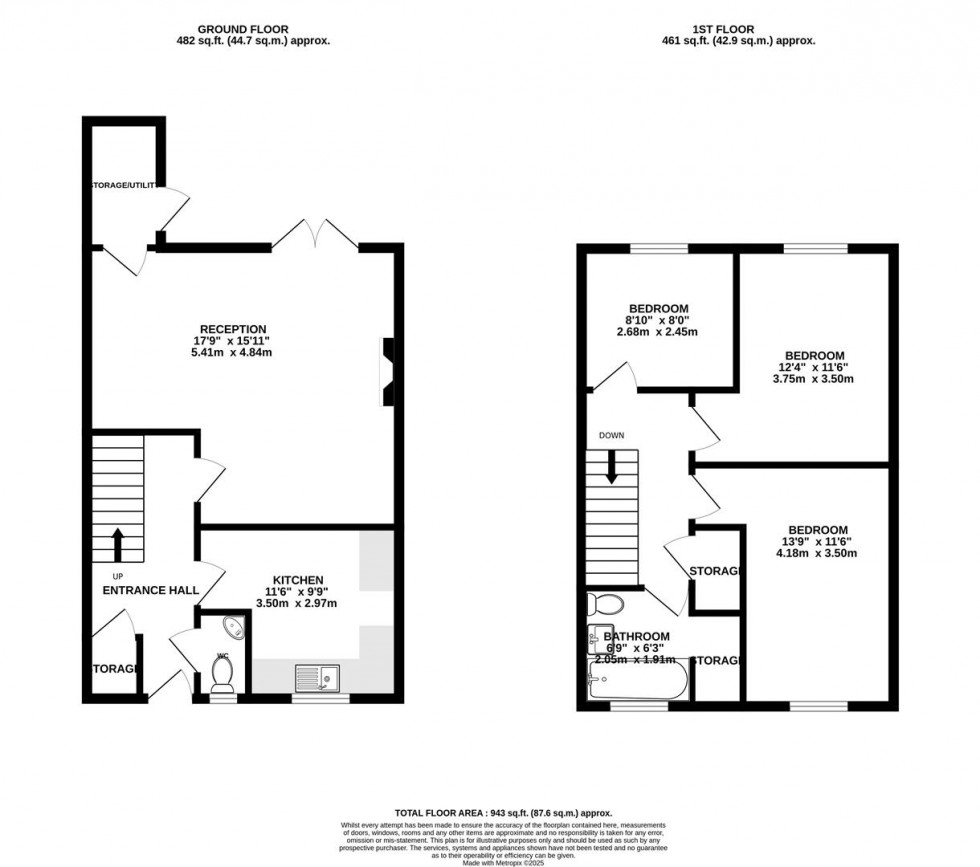 Floorplan for Southwood Avenue | Coombe Dingle