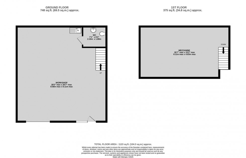 Floorplan for Glenmore Business Park, Mike Langley Drive, Broomhill Road, Bristol