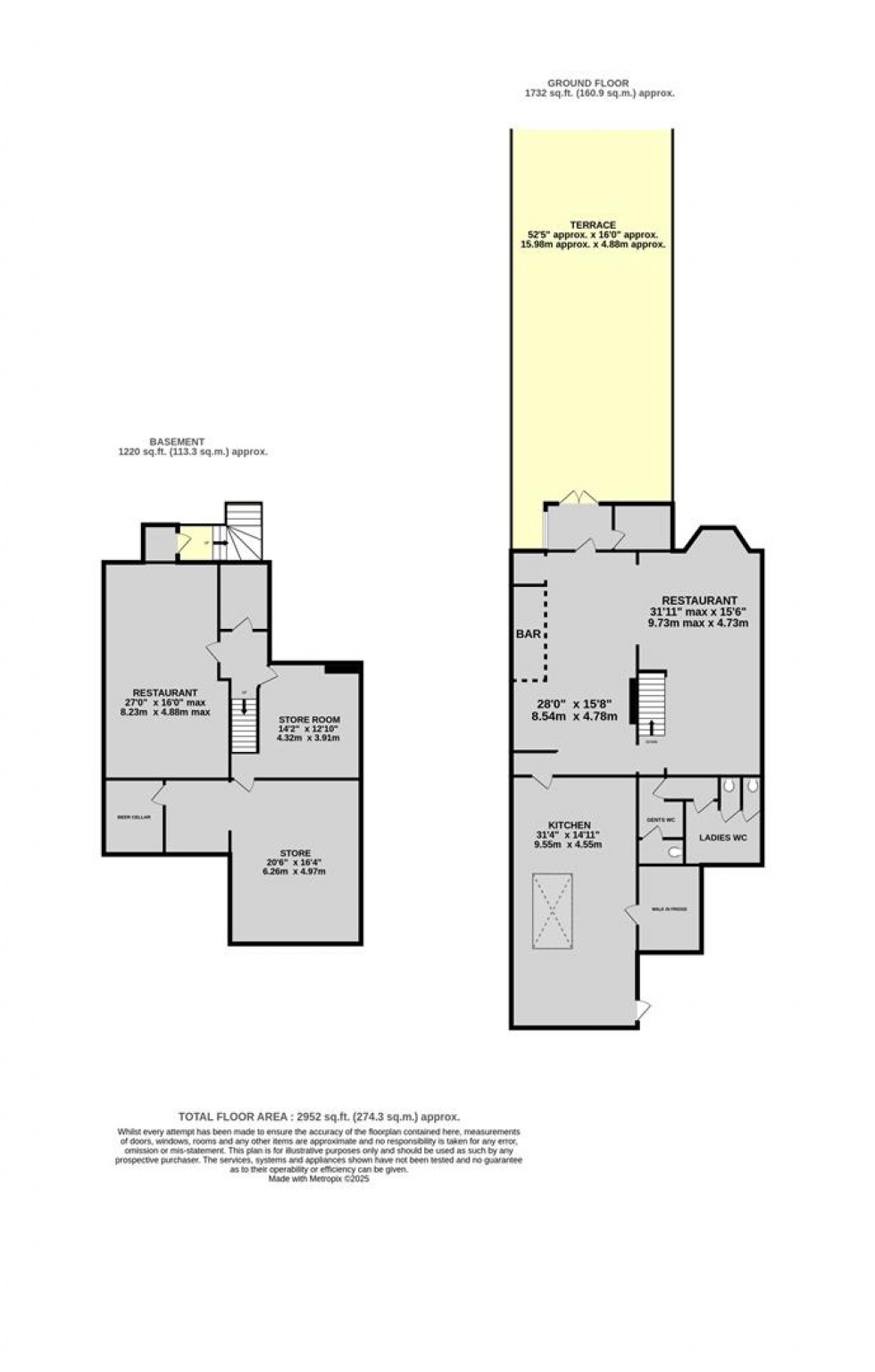 Floorplan for Whiteladies Road, Clifton