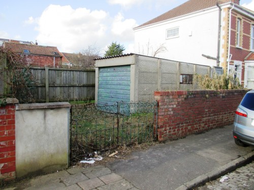 Land & Garage rear of 12 Springfield Avenue, Horfield